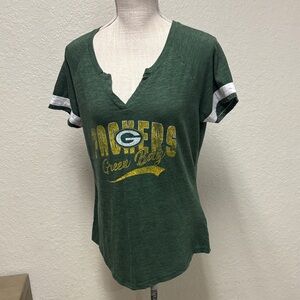 Green Bay Packers Women's Green Top